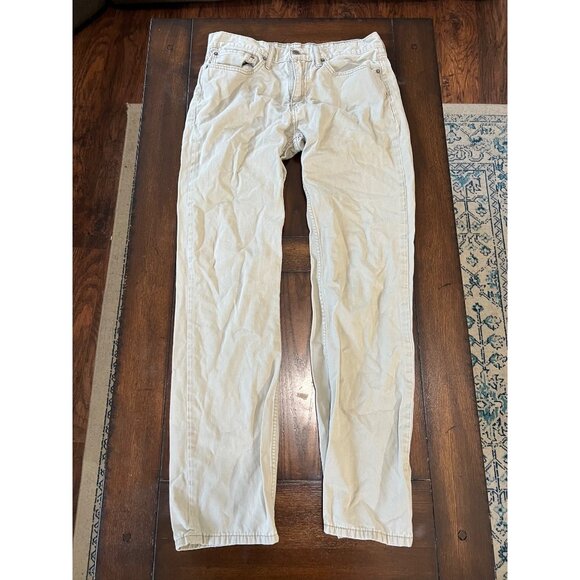 Levi's Other - Levi's 514 Khaki Straight Fit Men's Pants 34  X 31.5 Classic Casual Business Tan
